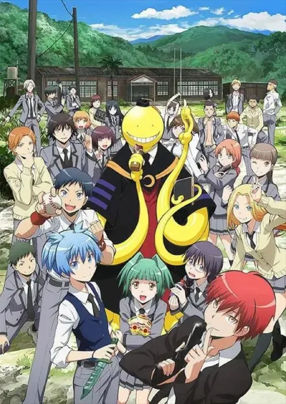 暗杀教室1-2季+剧场版1080P中字外挂字幕 综合资源