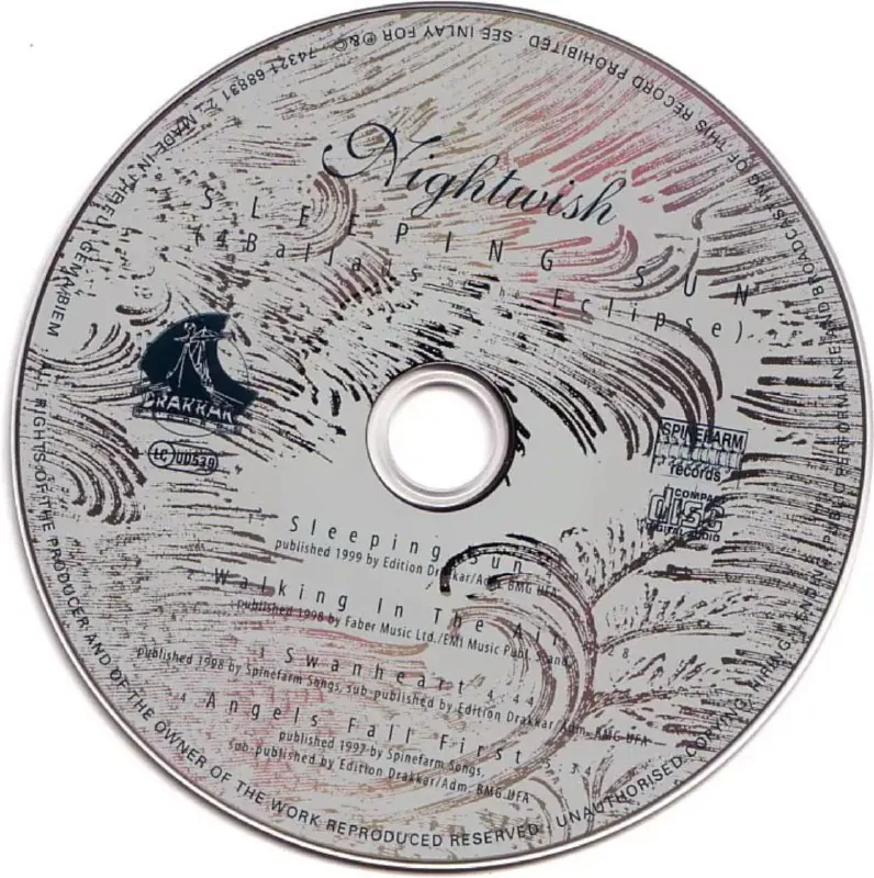 夜愿（Nightwish）-1999年专辑-SleepingSun（4BalladsOfTheEclipse）Flac 综合资源